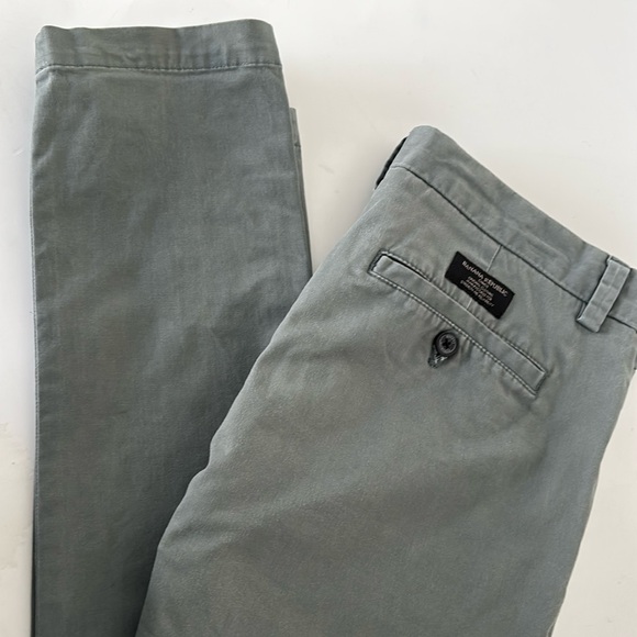 Banana Republic Pants 30x32 Gavin Gray Slim Fit Chino Preppy Quiet